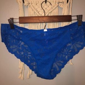 NWOT VS PINK panties size XXL in blue
